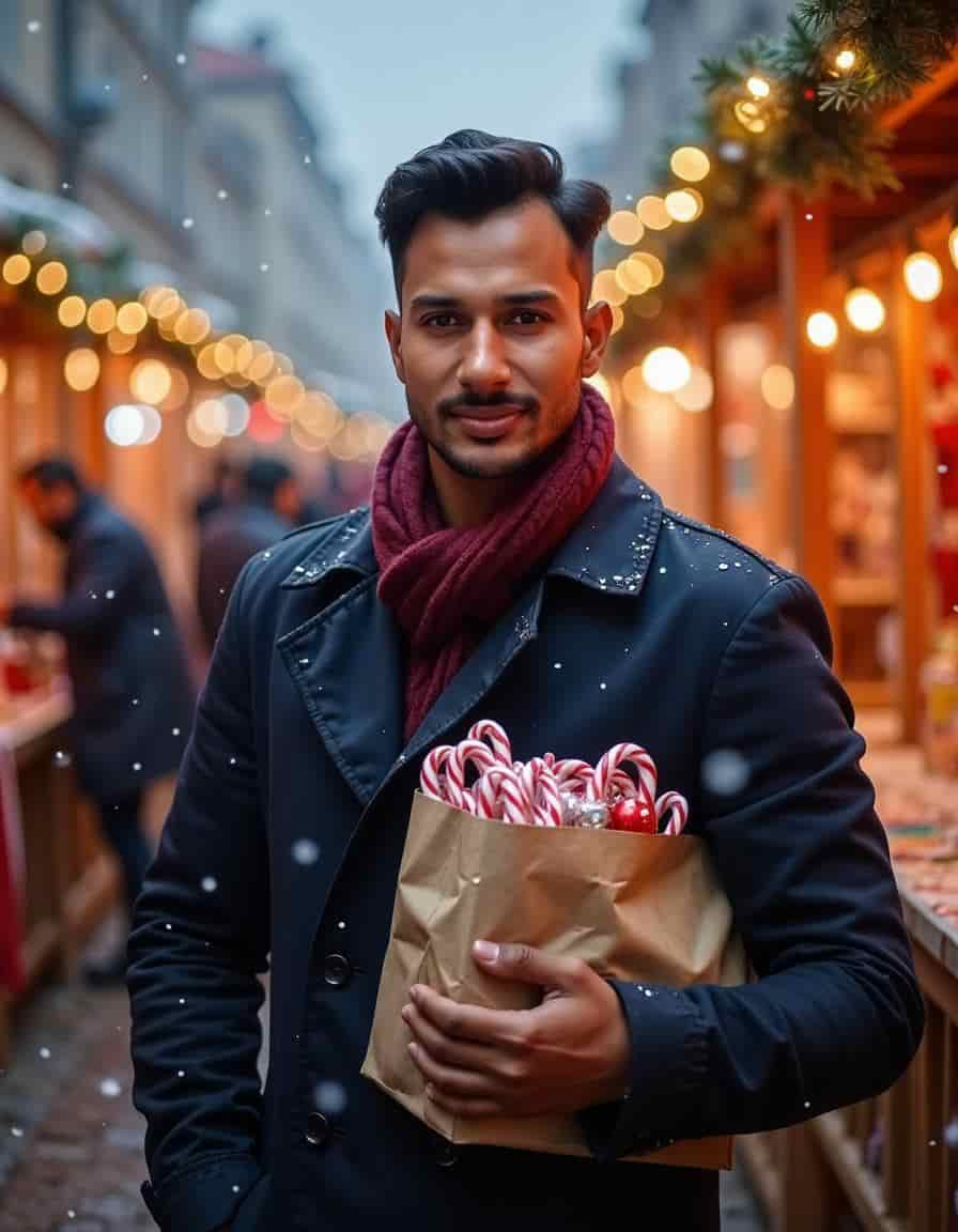 AI Christmas Photoshoot: Vintage-inspired portrait aesthetics | Unrealshot AI