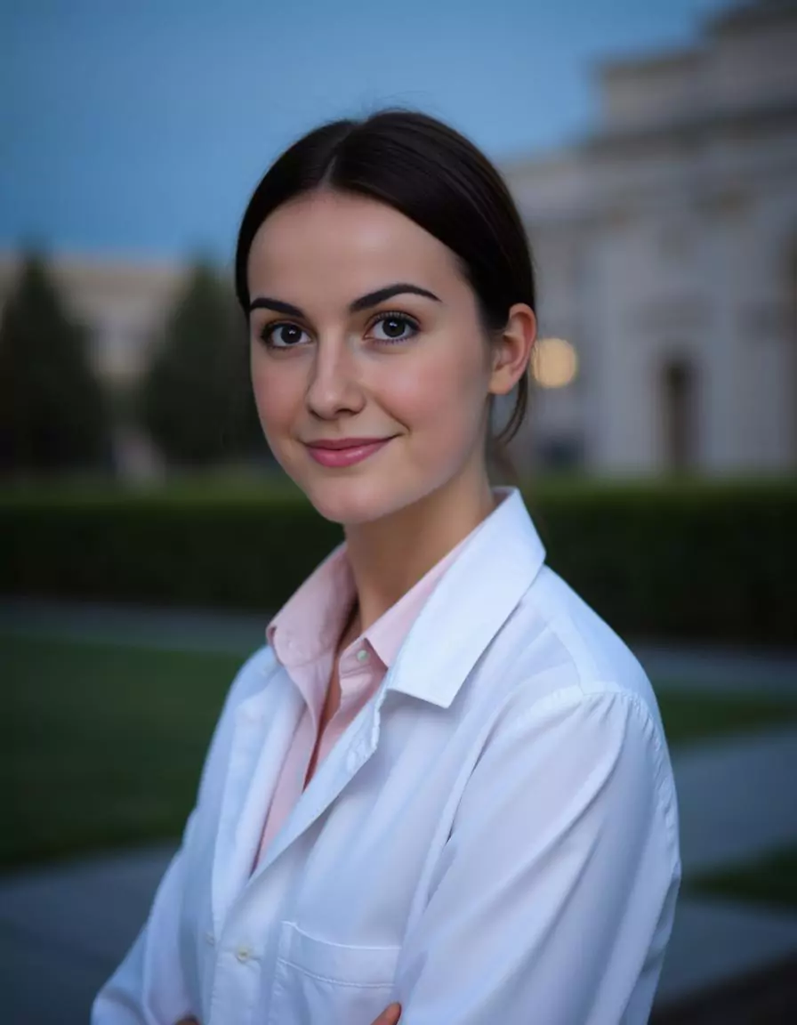 Doctor Headshots: Natural light portrait with soft background blur | Unrealshot AI