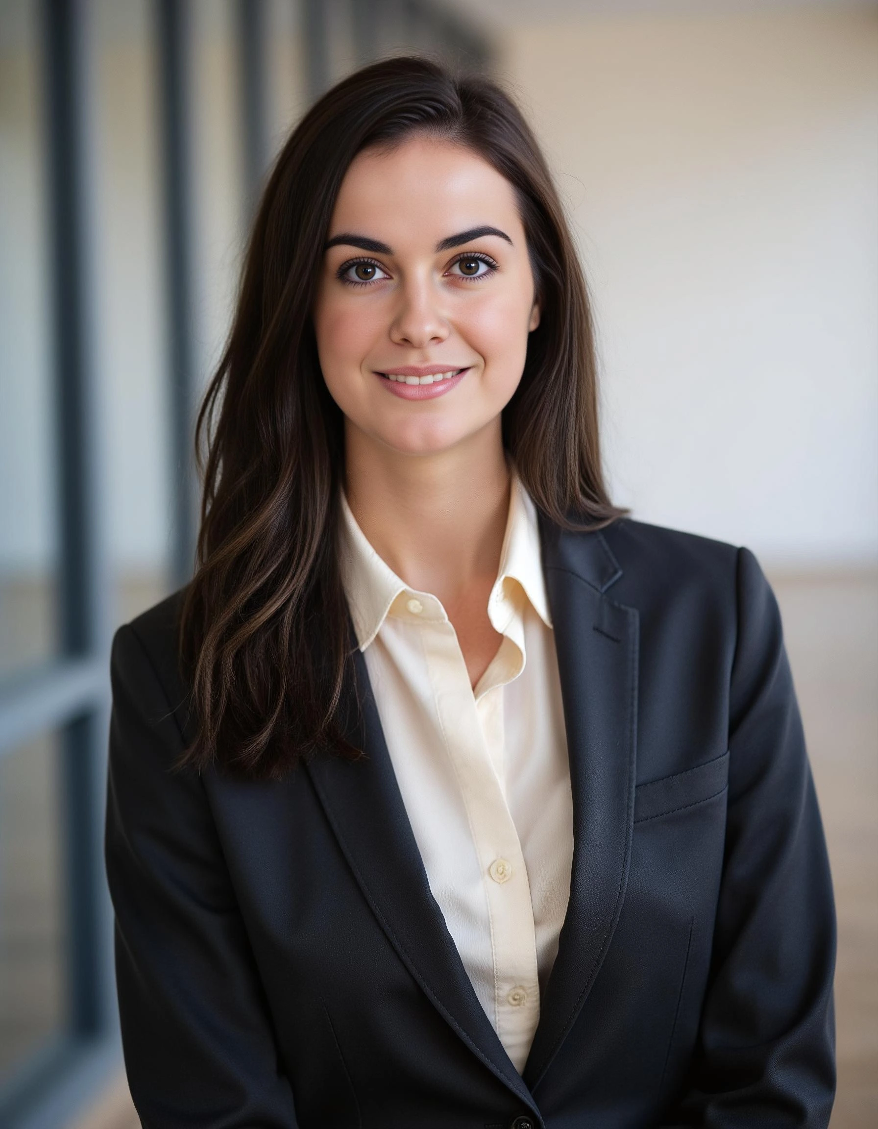 Corporate profile picture of a woman