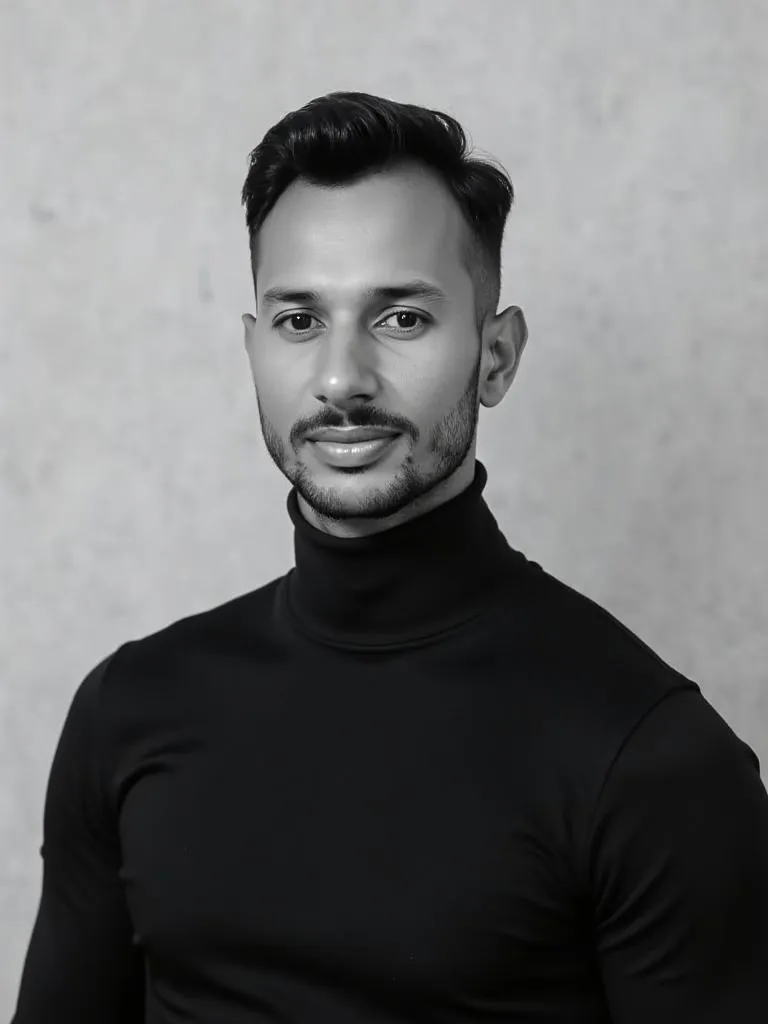 black swan inspired photoshoot of a man - Unrealshot AI