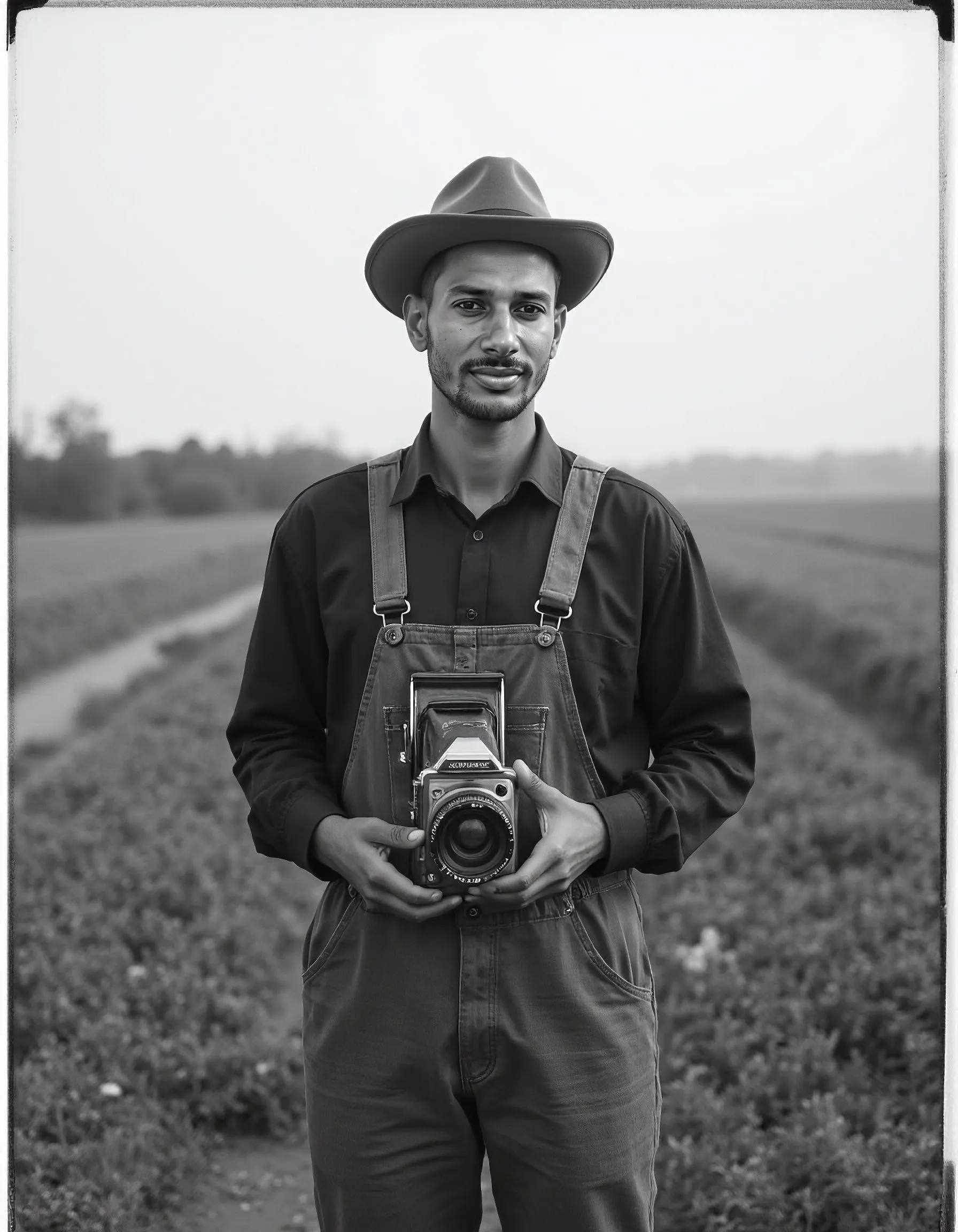 AI-generated vintage photoshoot of a man - Unrealshot AI