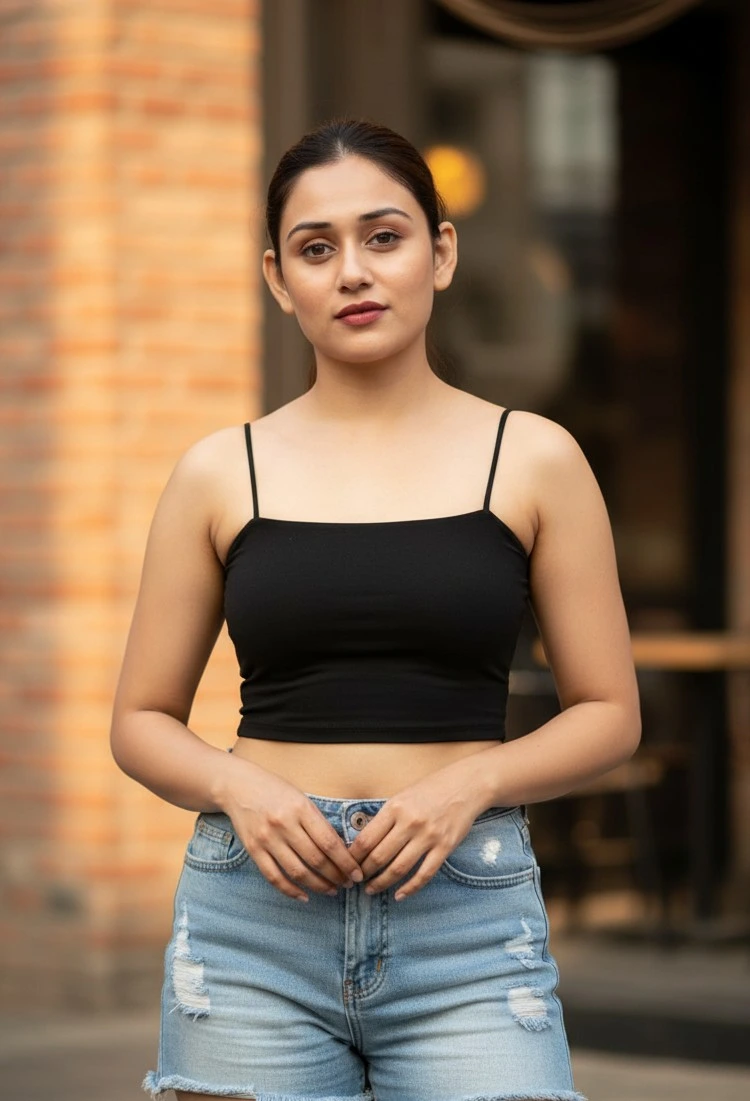 AI-generated glamorous photoshoot - Unrealshot AI