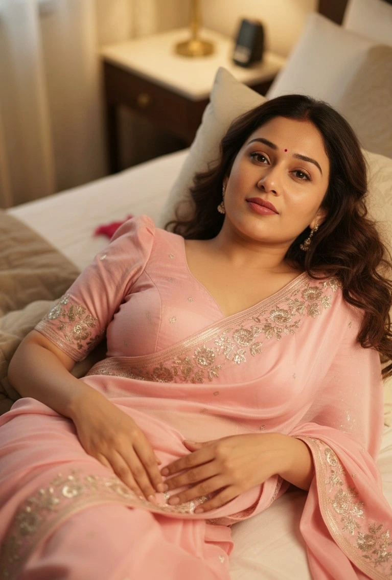 AI-generated romantic indoor photoshoot of a lady - Unrealshot AI