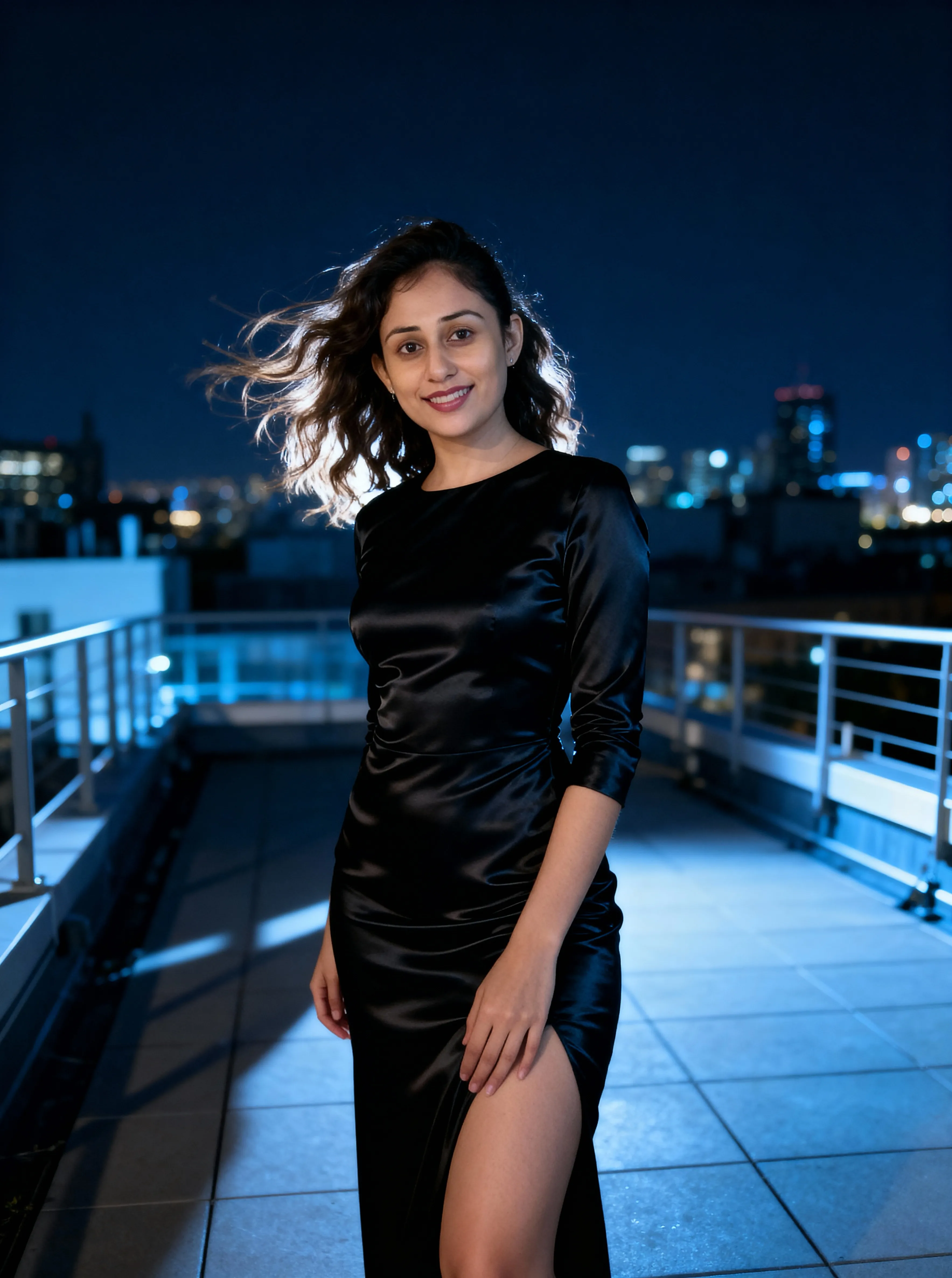 AI-generated influencer photoshoot of a lady - Unrealshot AI